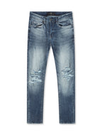 Jordan Craig Sean Shredded Jeans – Blau