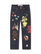 GFA Manasseh Relaxed Jeans – Raw Denim