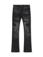Jordan Craig Cargo Stacked Jean - Schwarz