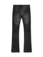Jordan Craig Cargo Stacked Jean - Schwarz