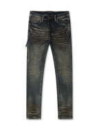 Embellish David Skinny Jeans – Dark Indigo