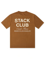 Stack Club Cash Flow Heavyweight Tee – Braun/Creme