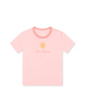 Nike Womens Sportswear Chill Cropped Knit Tee - Pink Glaze