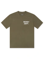 Money Dept. Los Angeles Heavyweight Tee – Helloliv/Weiß