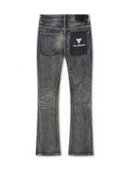 Valabasas Bald Stacked Jeans - Vintage Blue