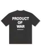 T-shirt Warsaint Product of War - Noir délavé