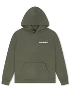 Warsaint Dual Logo Hoodie - Olive Green