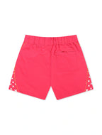 Smoke Rise Republic Windbreaker Shorts - Lilac Rose