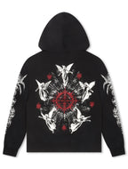 Sweat à capuche Revenge Paralysis - Noir/Rouge