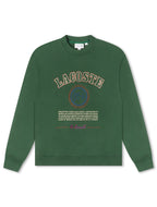 Lacoste Embroidered Fleece Sweatshirt - Green