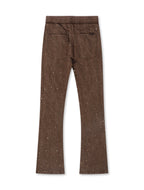 Rebel Denim Diamond Stacked Sweatpants – Braun