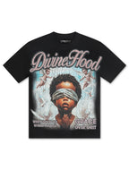 T-shirt ample Roku Studio Divine Hood - Noir
