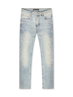 Embellish Frost Denim Slim Jeans - Blau