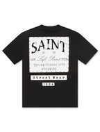 T-Shirt "Left Point Saint" – Schwarz
