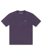 T-shirt col rond Psycho Bunny Classic - Velours violet