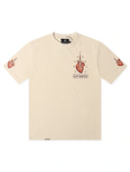T-shirt "November Reign Saint Heartless" - Fauve