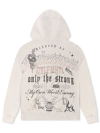 Sweat à capuche Rebel Denim Fearlessness - Gris