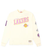Mitchell & Ness Lakers Langarmshirt - Cream