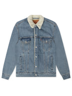 Blouson Sherpa Trucker Levi's Type 3 - Stonewash