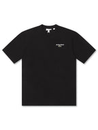 T-shirt en jersey épais coupe ample Lacoste - Noir