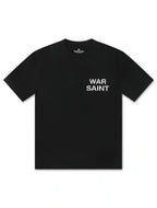 Warsaint LA Script Tee - Black/White