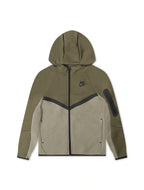 Veste Nike Sportswear Tech Fleece pour grand enfant - Olive moyen