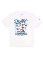 T-shirt New Era LA Dodgers Back 2 Back Champions - Blanc