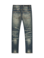 Embellish Cactus Skinny Jean - Vintage Wash