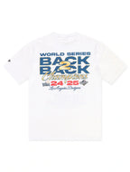 T-shirt New Era LA Dodgers Back 2 Back Champions - Blanc
