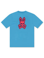 Psycho Bunny Sloan Back Graphic Tee - Aquarius