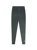 Nike Damen Therma-Fit One Leggings – Vintagegrün/Weiß