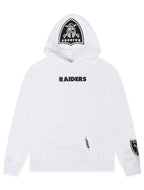 Pro Standard Las Vegas Raiders Wingspan Drop Shoulder Kapuzenpullover – Weiß