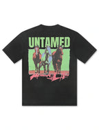 T-shirt Memory Lane Untamed - Noir Vintage
