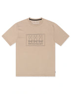 Psycho Bunny Tacoma Graphic Tee - Stone