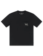 Psycho Bunny Desert Relaxed Pocket Tee - Black