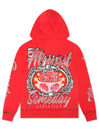 Almost Someday Also Athletics Hoodie - Rot