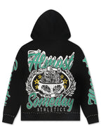Almost Someday Also Athletics Hoodie - Schwarz