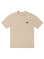 Psycho Bunny Monroe Heavy Weight Relaxed Fit Tee - Stone