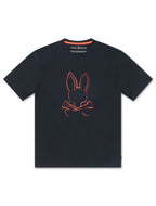 Psycho Bunny Vincent Graphic Tee – Marineblau