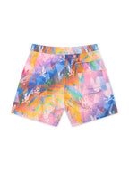 Short de bain imprimé Milos Psycho Bunny - Bleu glacier
