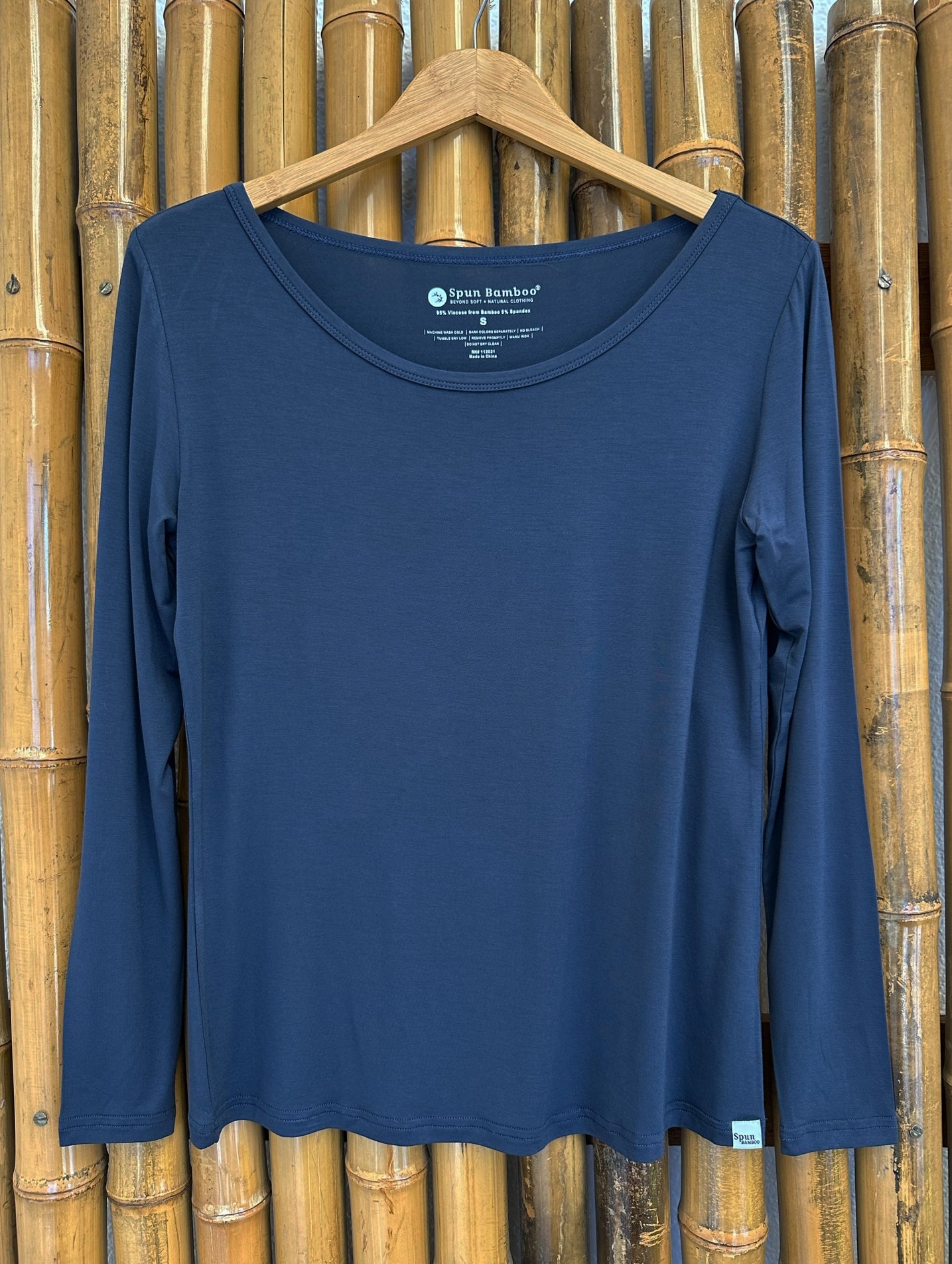 Women's Bamboo Lounge Long Sleeve T-Shirt - The7Letter