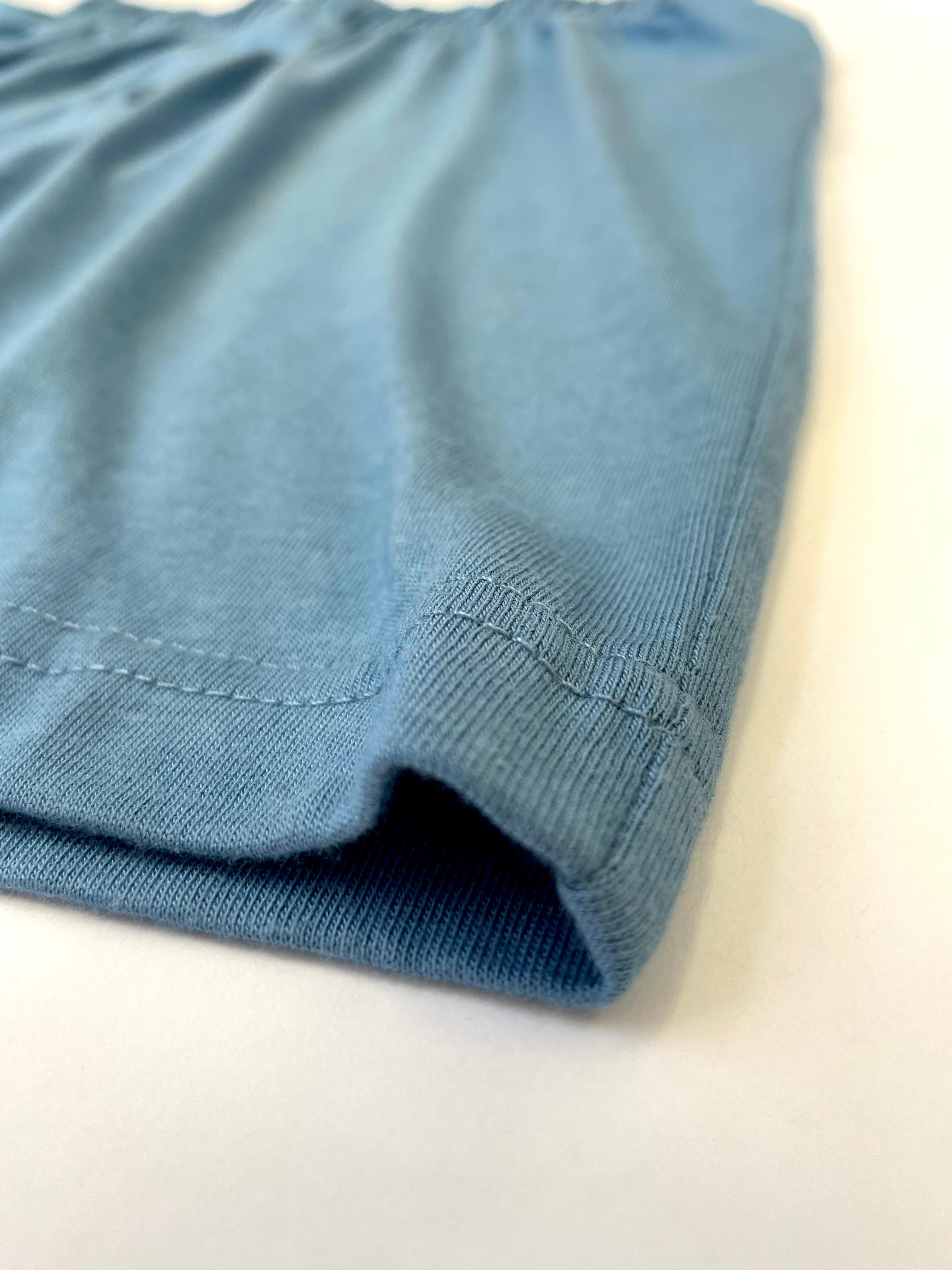 Men's Bamboo Viscose/Cotton Boxer Style Underwear Steel Blue Color - 5-pack - The7Letter
