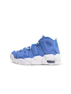 Nike Air More Uptempo Große Kinder Mittelblau/Weiß-Battle