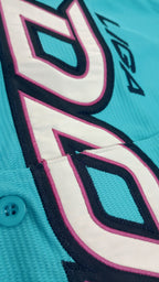 Maillot Officiel de la Série du Caribe 2024 pour hommes de la République dominicaine - Sarcelle
