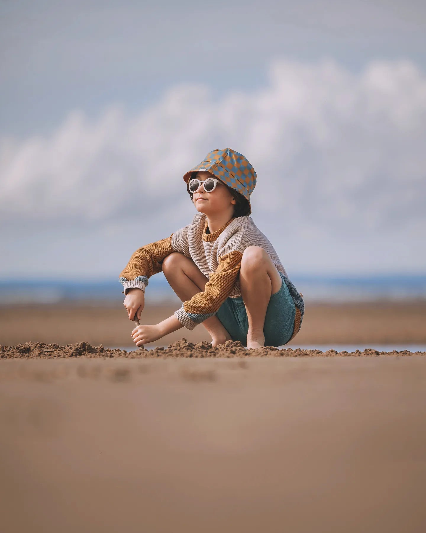 Classic | Sustainable Sunglasses | Plant-Based Bendable Polarized - Child | 3-8 Y - The7Letter