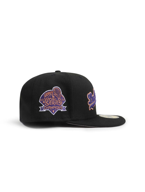 New Era 5950 World Series Champions Dodgers Kappe – Schwarz