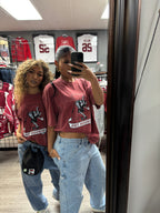 T-shirt Éléphant A Crimson Tide Poids Lourd