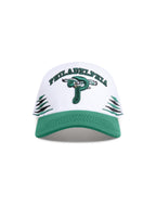Referenz Herren Vintage Philly Hut - Weiß/Grün