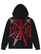 Sweat à capuche Politics Spider Web 301 - Noir