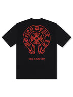 Money Dept. Vintage Old English Tee - Black/Red